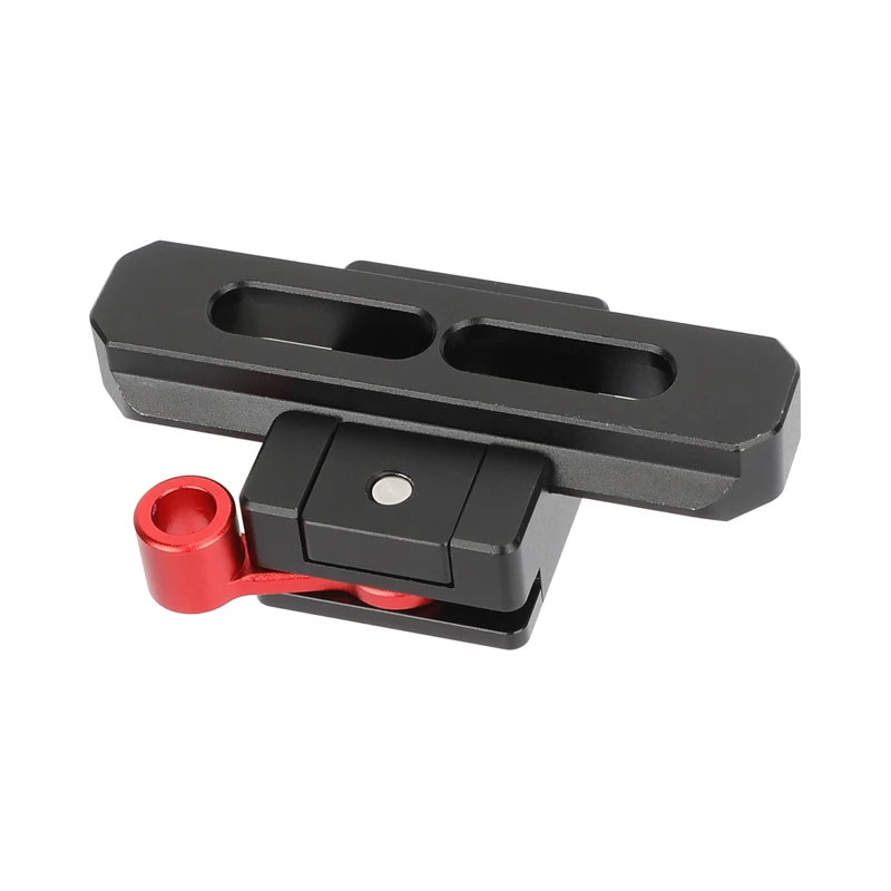 CAMVATE Quick Release NATO Rail Clamp with 2/2.8/3.9inch Safety Rail For Camera Cage Rig Accessories