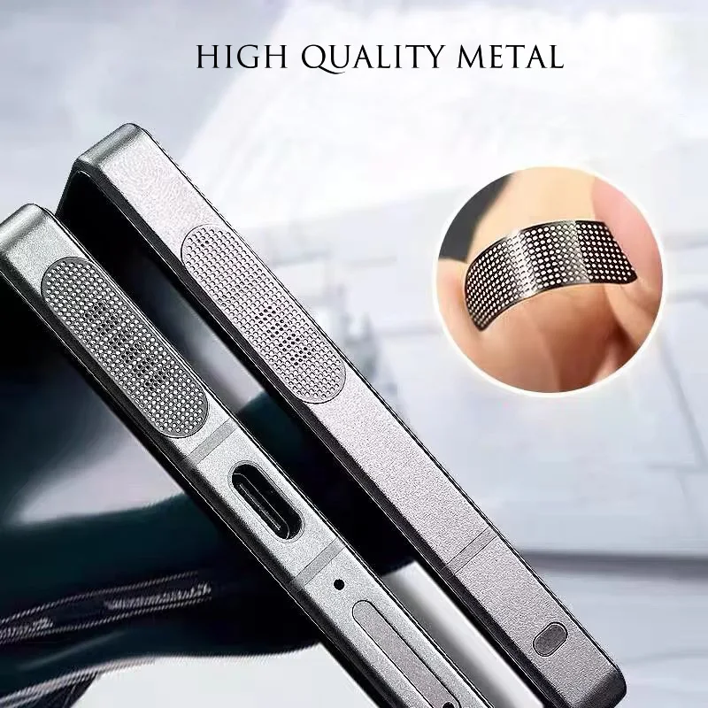 For Red Magic 11 10 11s 10s 9s 8s Pro Plus Air Phone Dustproof Net Sticker Earpiece Speaker Hole Vent Anti-Dust Metal Mesh Cover