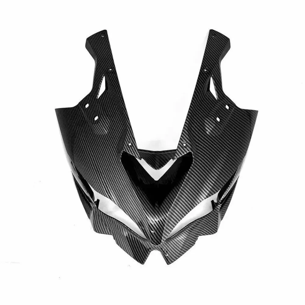 

Carbon Fiber Front Nose Upper Headlight Fairing For KAWASAKI ZX-25R ZX-4R ZX-4RR 2020 2021 2022 2023 2024 2025