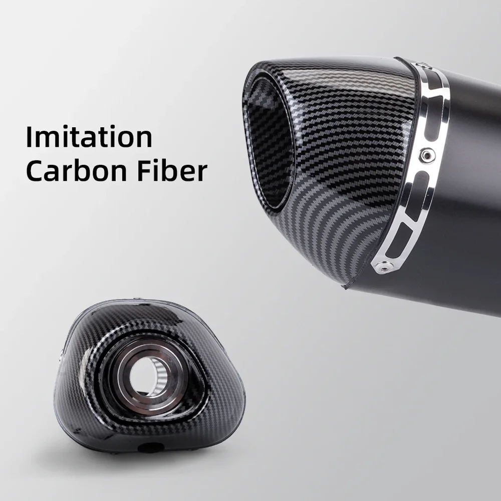 ماسورة عادم الدراجة النارية المعدلة العالمية 51 مللي متر مناسبة لـ Kawasaki NINJA400 Z900MT07/MT03 R1/R3/R6 لياماها R1/R6/R3