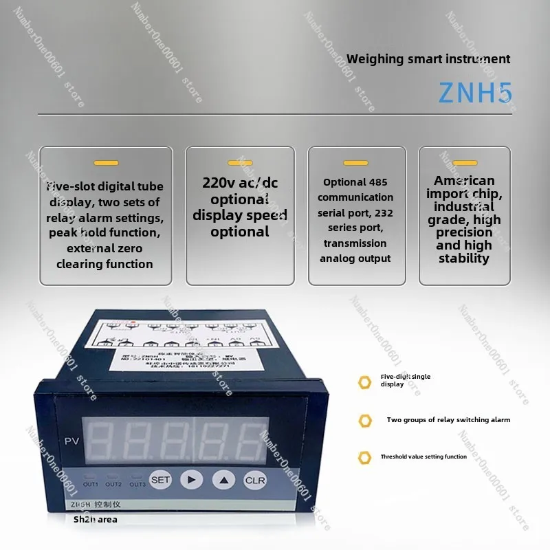 Force Measurement Digital Display Instrument Two-way Instrument Four-way Weighing Instrument Intelligent Display Controller