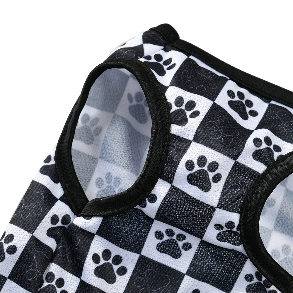 Cute Cat Vest Breathable Pet Clothes For Small Dogs Cats Apparel Fashion Soft Puppy Kitten T-shirt Chihuahua Costume Supplies