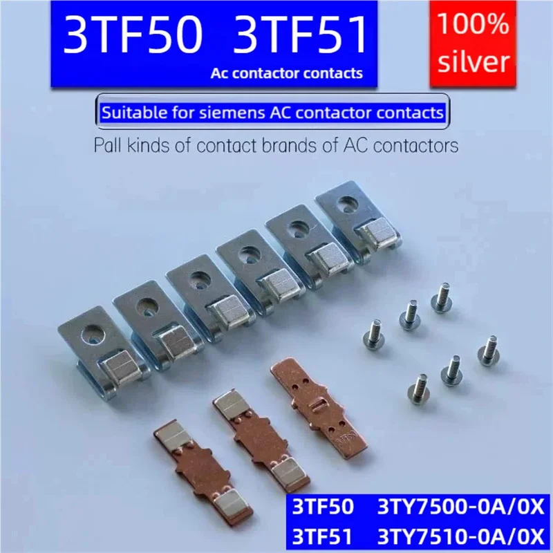 

Contactor Contacts 3Tf50 3Tf51 3Ts50 3Ts51 Moving and Fixed Contacts Siemens Silver Contact Contacts Accessories