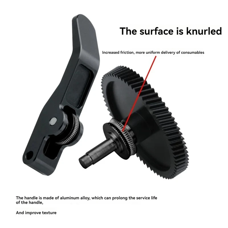 Zespół przekładni wytłaczarki DLC nanocoated stal hartowana do Bambu Lab A1/A1 Mini głowica wytłaczająca akcesoria do drukarek 3D