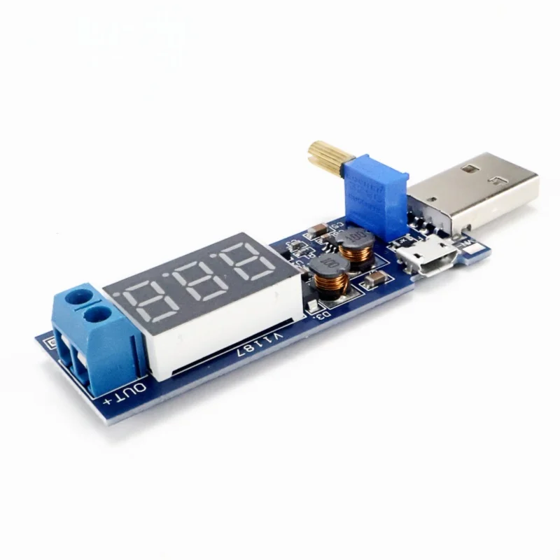 DC-DC 5V to 3.5V / 12V USB Step UP / Down Power Supply Module Adjustable Boost Buck Converter Out DC 1.2V-24V