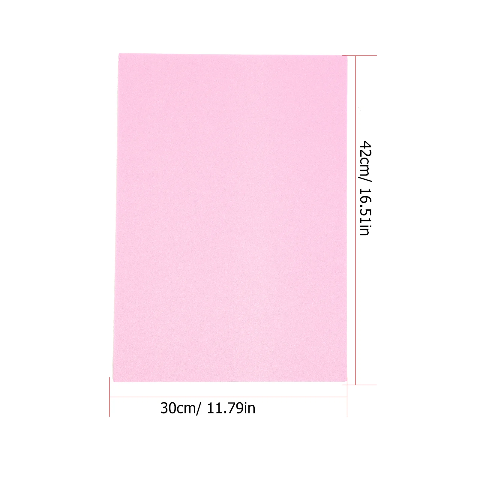 10 Sheets A4 White Foam Board 4mm Thick Multipurpose Crafts Poster Paper for School Projects Handicraft Safe