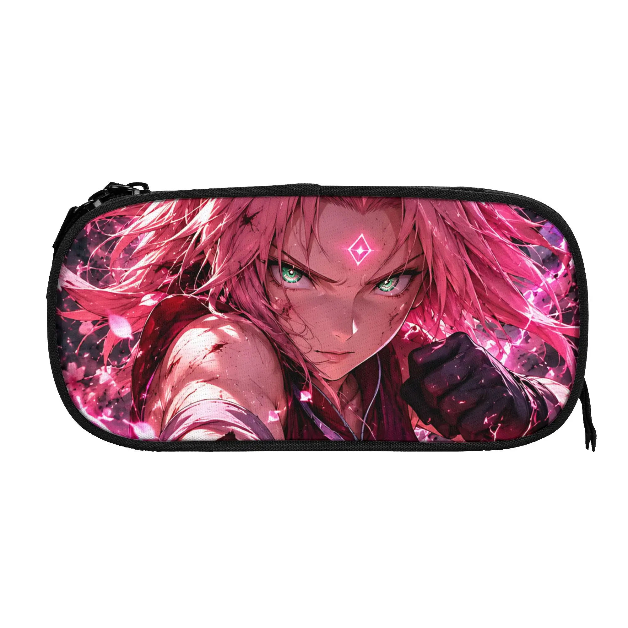 Custom Naruto Anime Theme Large Capacity Bags for Child Sakura Handheld Study Bag for Boys Gilrs Kids