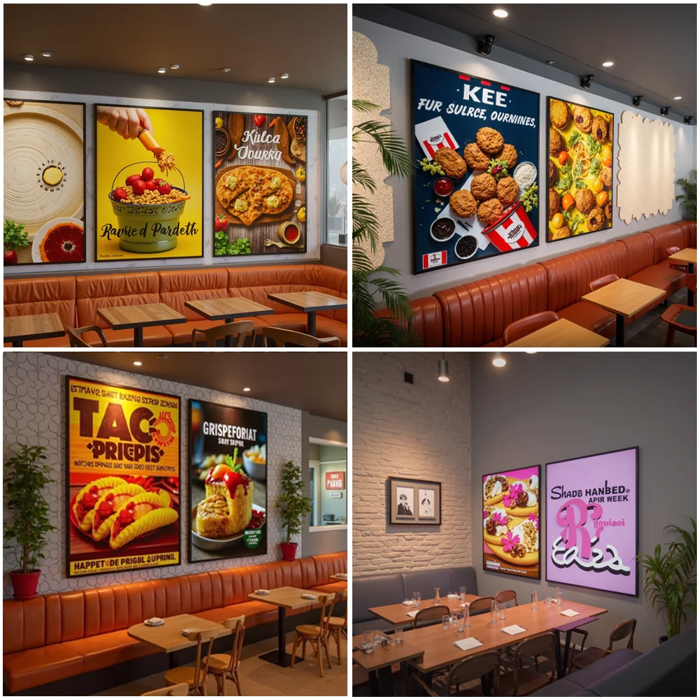 Pubblicità Light Box Segno Lettere personalizzate Menu Board Neon Poste Pannello Logo Stand Insegne sottili acriliche illuminate aziendali