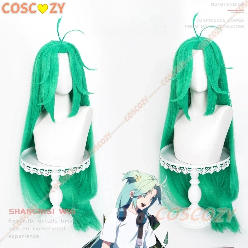 

ABC123CosplayAnime To be hero X Lucky Cyan Cosplay Wig Green Long Hair Halloween Party Wigs for Women Girls Carnival R3'd,5;h.9/