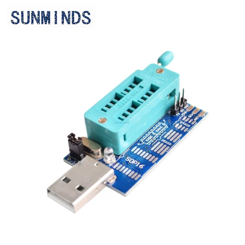 Bios Board MX25L6405 W25Q64 USB Programmer LCD Burner CH341 Progammer for 24 25 Series