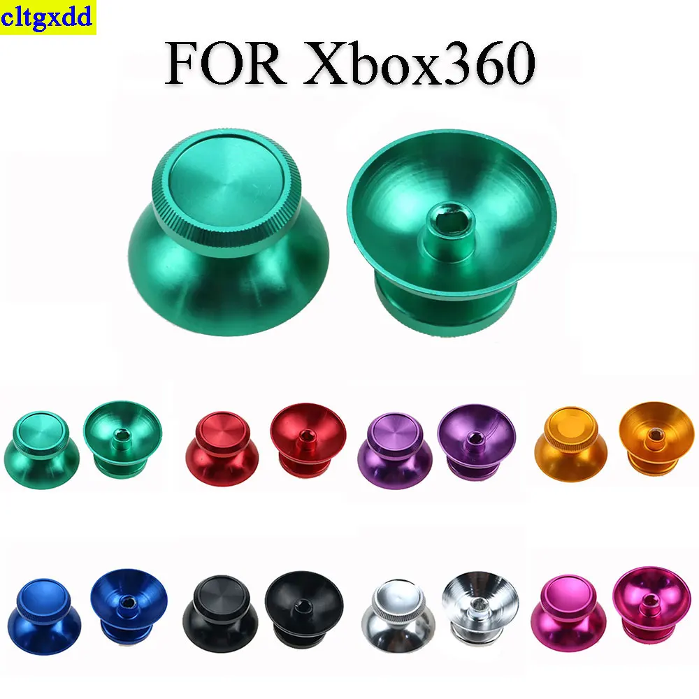 

2PCS analog metal joystick cover FOR Xbox360 game console Replace the cover Rocker cap