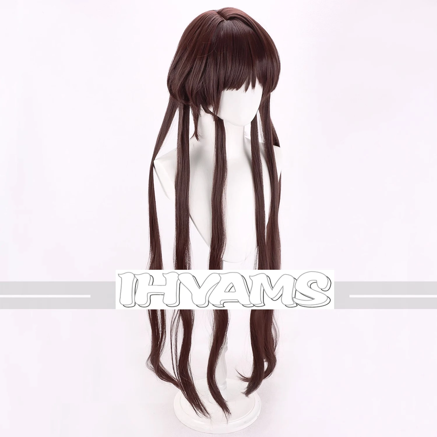 Hoshino Ichika Game Collar×Malice Parrucche Cosplay 100 cm Lunghi Capelli sintetici ramati con un berretto per parrucca gratuito