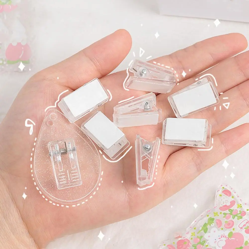 Универсальный клейкий пружинный зажим, набор самоклеящихся зажимов для дома и офиса, гобелен, занавеска для душа, фотографий, документов, плакатов