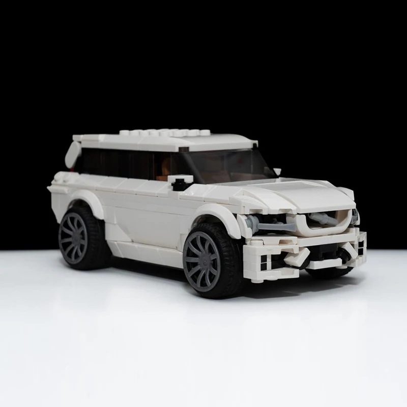 City Car Model MOC Building Bricks XC90 Luxury Sport Utility Vehicle Modular Technology Children Holiday Gifts Assemble Toy Suit