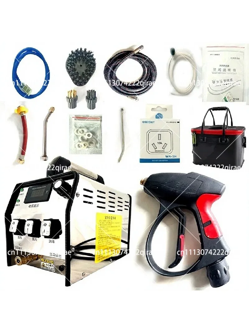 220V Commercial Electric High-Temperature Steam Cleaner 6-10Bar High Pressure Multi-Purpose Steaming Machine