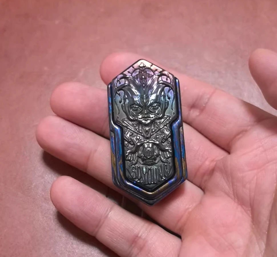 

Б/у EDC YEDC zircuti Poker Лолита толкающие карты непоседы слайдер декомпрессионные игрушки