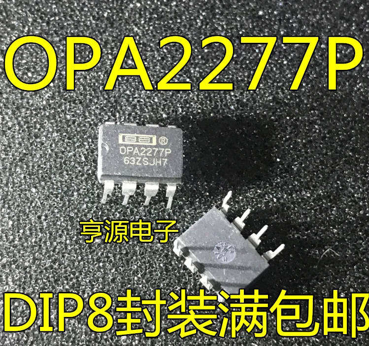 

10pcs 100% orginal new OPA2277 OPA2277P DIP8 High Precision Instrument Operational Amplifier