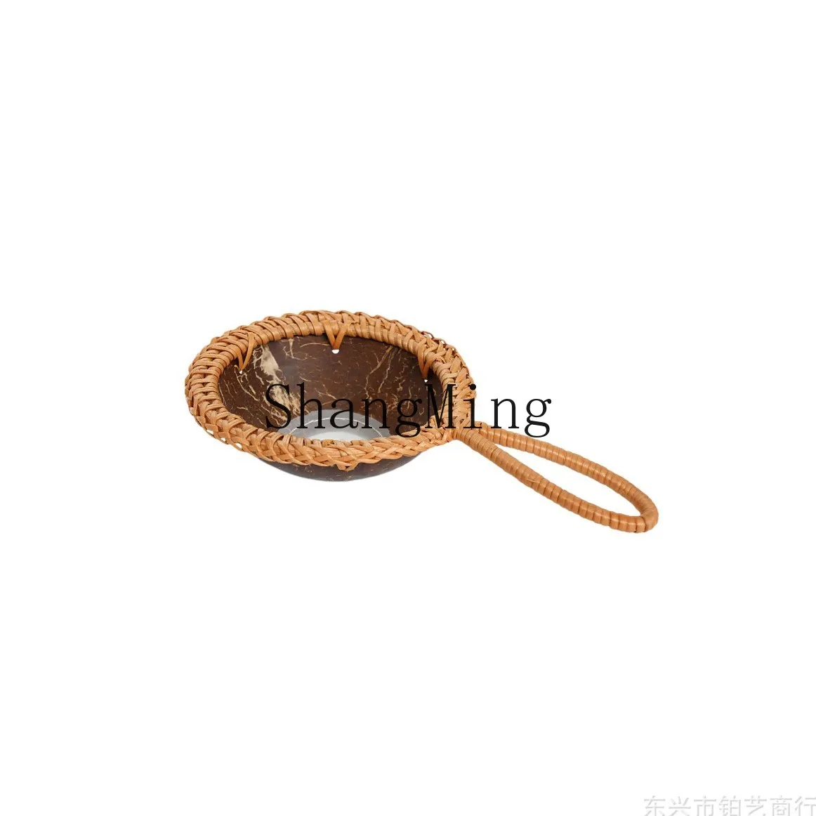 

PYH rattan tea leak coconut shell hand-woven tea filter retro creative tea residue filter zero match
