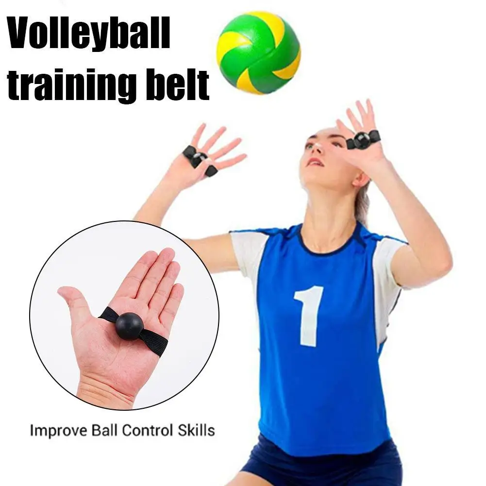 

Volleyball Training Equipment Aid Practice Trainer with Adjustable Belt for Serving Setting Spiking Training Returns Ball U2F9