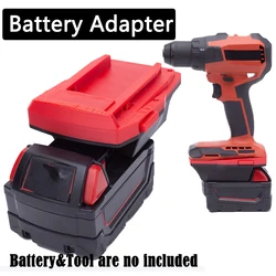 Conversor de adaptador de bateria para Milwaukee, bateria de lítio para Hilti, 22V, B22, ferramentas sem fio, acessórios, sem bateria