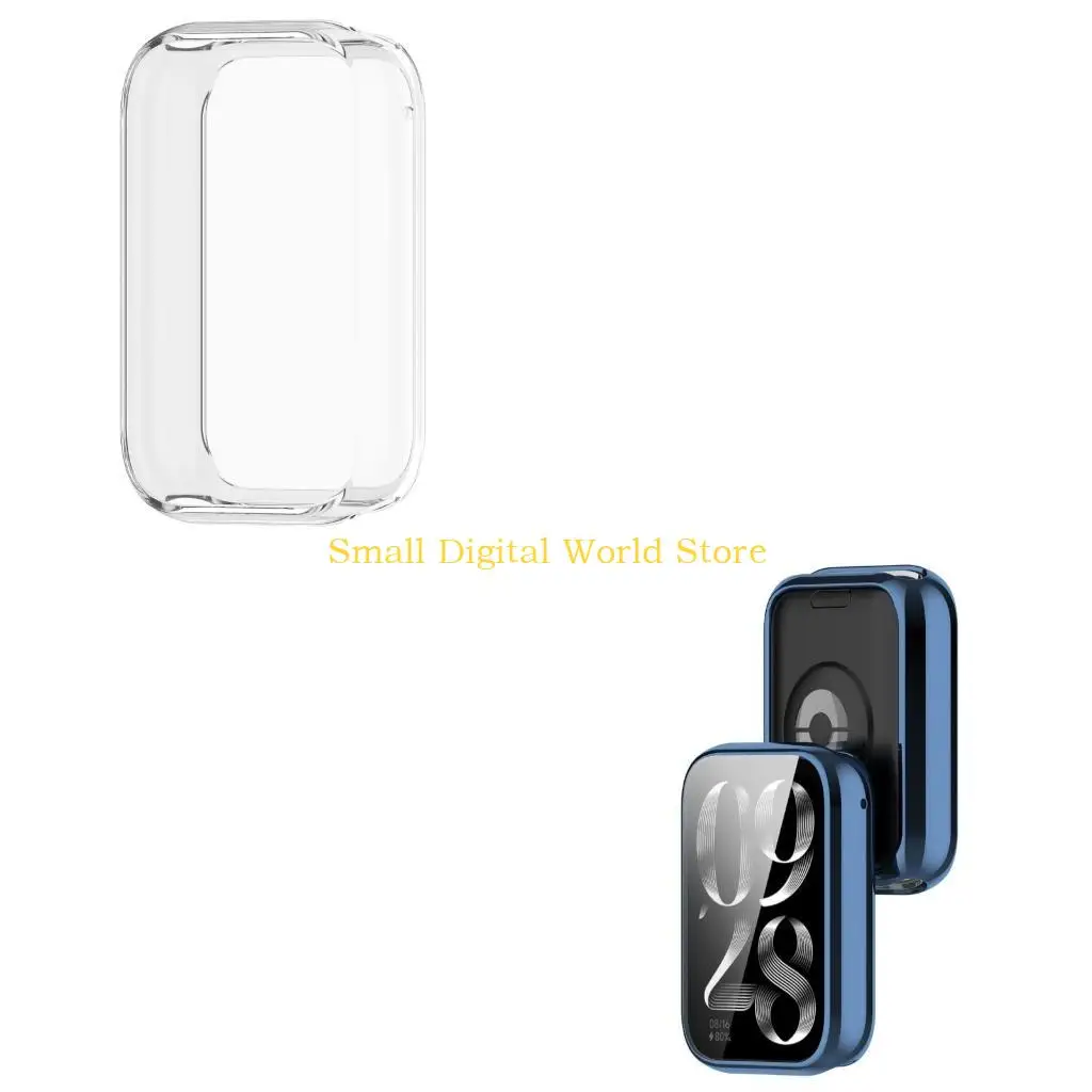 77UB Bracelet Protector Case Compatible for Band 8Pro Bumpers Shells Full Protective Cover Scratch Resistant Housing