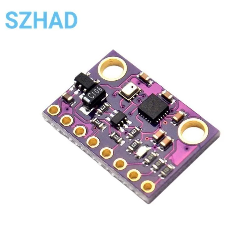 MPU-9250 MPU9250 BMP280 SPI IIC/I2C 10DOF Acceleration Gyroscope Compass 9-Axis Sensor Board Module GY-91 For Arduino 3-5V