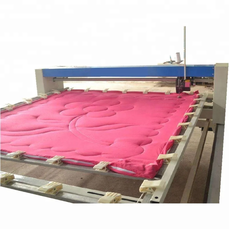 One Head Double Needle Multi-needle Fabric Comforter Ultrasonic Quilting Embossing Machine Sewing Quilt Machine