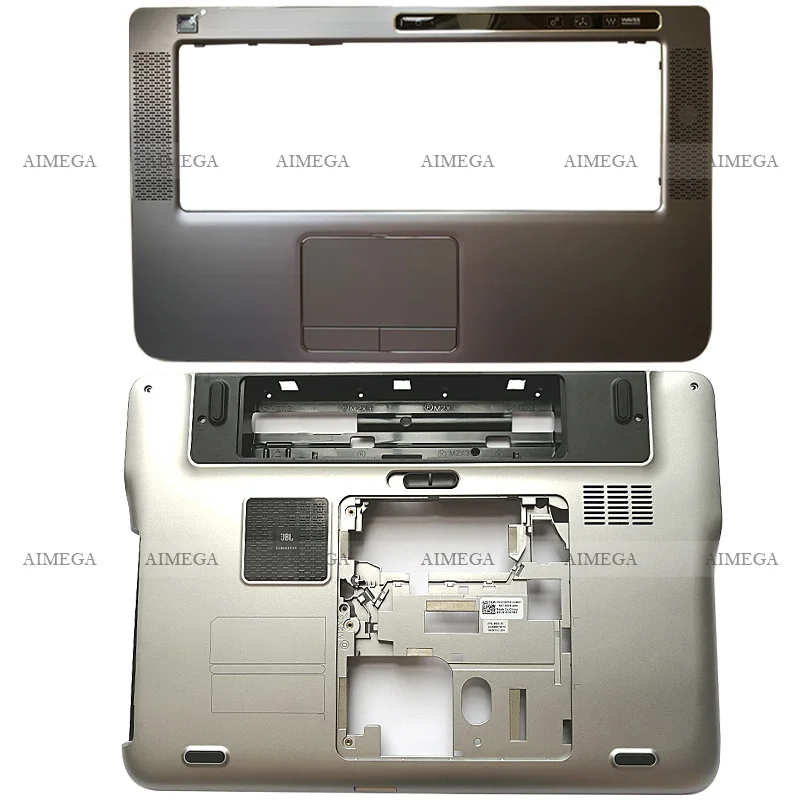 Notebook Computer Case Laptop Palmrest Upper Case With Touchpad/Bottom Case For Dell XPS 15 L501X L502X