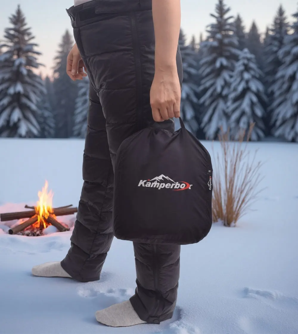 Kamperbox Daunenhose Herrenhose, Winterhose Wandern Winterhose für Herren Trekkinghose Herren Winter Wanderhose für Herren, Hose – Detail 16