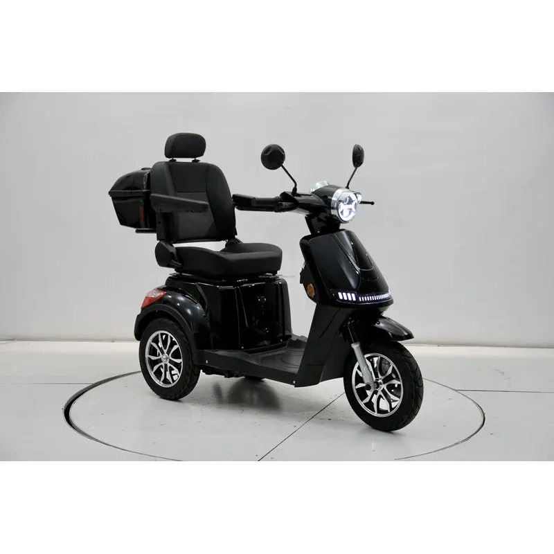 حار بيع Poweul 60 فولت ليثيوم أيون سكوتر كهربائي منخفضة السرعة 25 كيلومتر/ساعة دراجة كهربائية للبالغين 3 عجلة التنقل #3