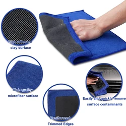 1/3/5PCS Car Cleaning Magic Mud Cloth Car Decontamination Washing Clay Towel Auto Beauty Tool Portable Car Clean Supplies