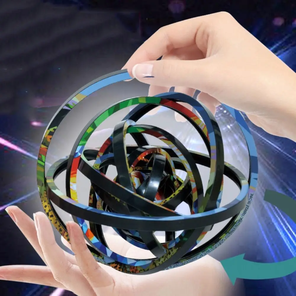 

360° Rotating 3D Rotating Puzzle DIY Cat Spinners Ball Jigsaw Building Block Creative Double Sided Rotating Ball Toy