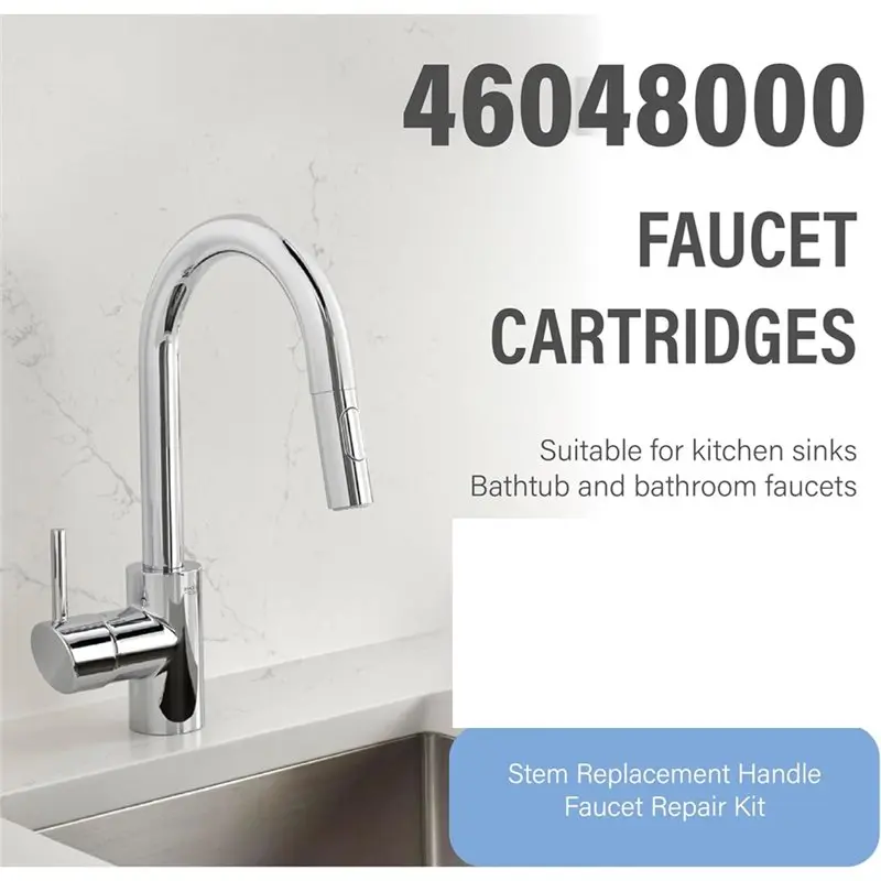 A76X-Faucet Cartridge Replacement 46Mm For Grohe 46048000 Single Handle Faucet And Sink Faucet