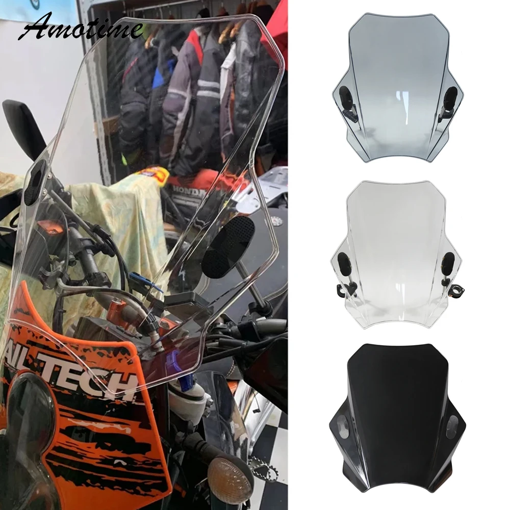 

Лобовое стекло для DUKE 390 250 690 Enduro R для Duke 790 890 1290 Super Duke R, защитные детали для ветрового стекла