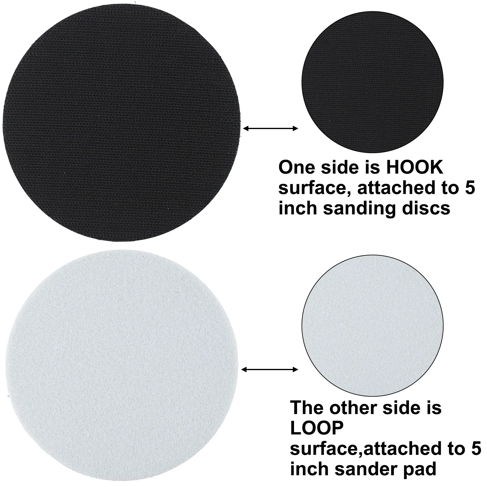 Interface Pad Sponge Interface Pad for 5 Inch Sanding Discs Effortlessly Add Support and Improve Polishing Efficiency