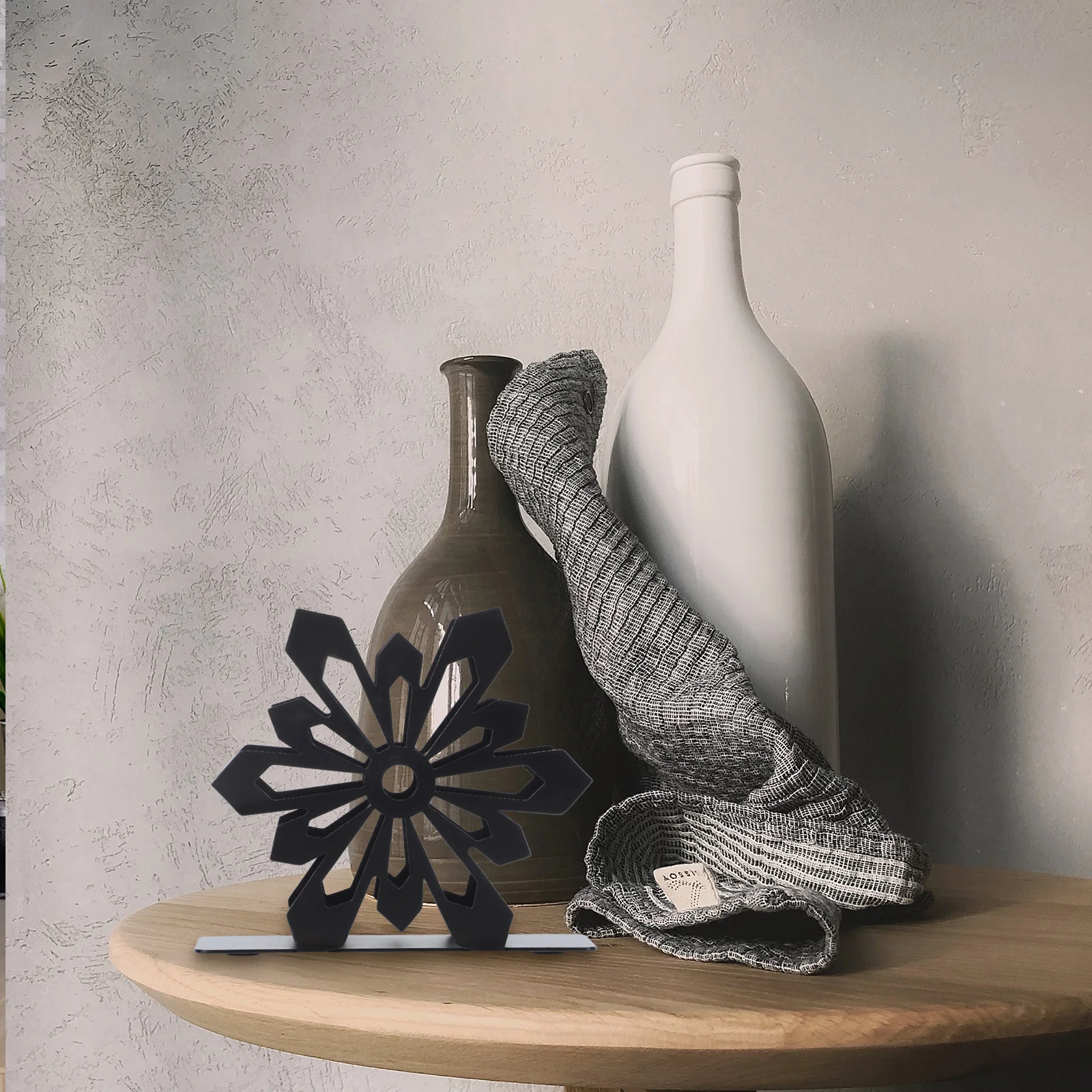 

1pc Iron Napkin Holder Paper Towel Organizer For Kitchen Table Decorative Tissue Rack Home Hotel Supplies Stylish Storage