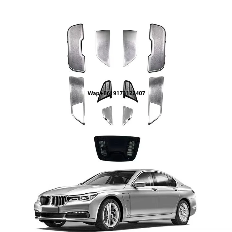 

New 7 Series G11 G12 64 Colour Light Speaker Cover Midrange Tweeter Music Stereo Silver Horn Factory Direct Operation