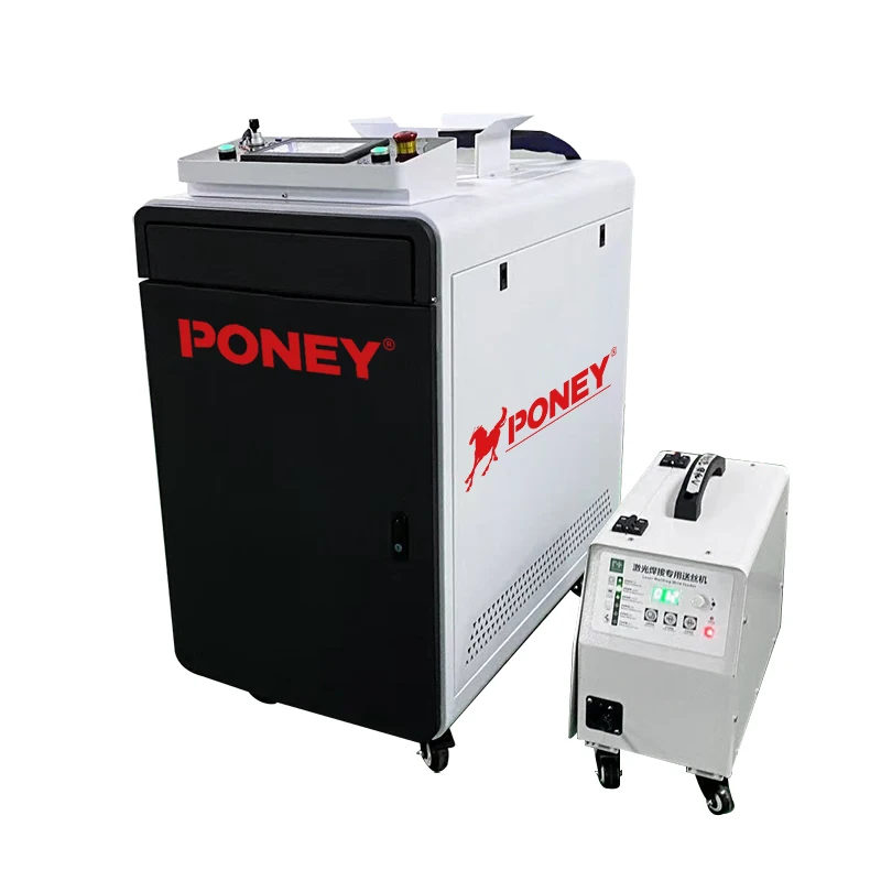 

Лазерный сварочный аппарат PONEY 4-в-1: ручной, для очистки, сварки, резки и удаления сварочных швов