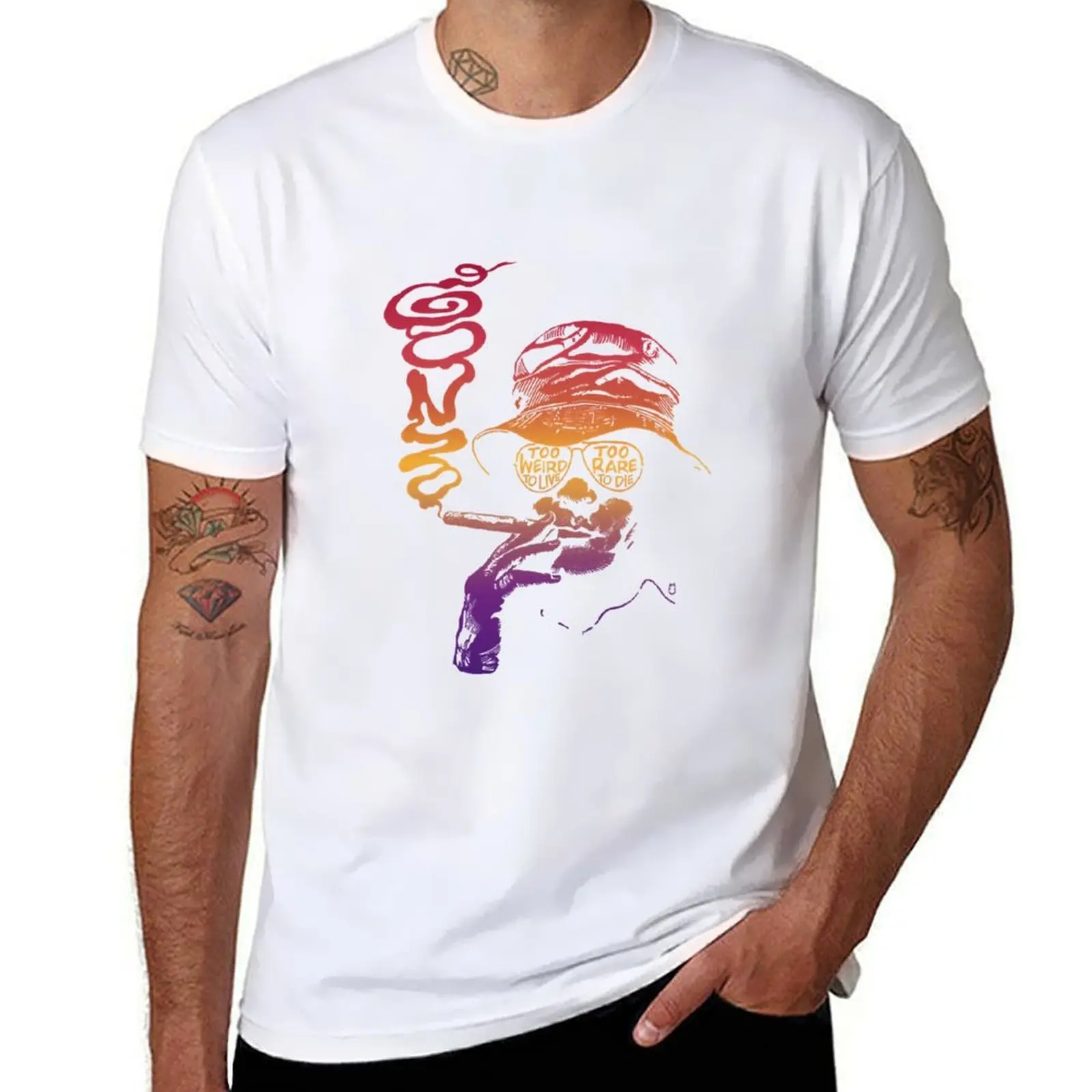 

Psychedelic Gonzo T-Shirt T-Shirt man t shirts graphic man t shirt luxury T-Shirt