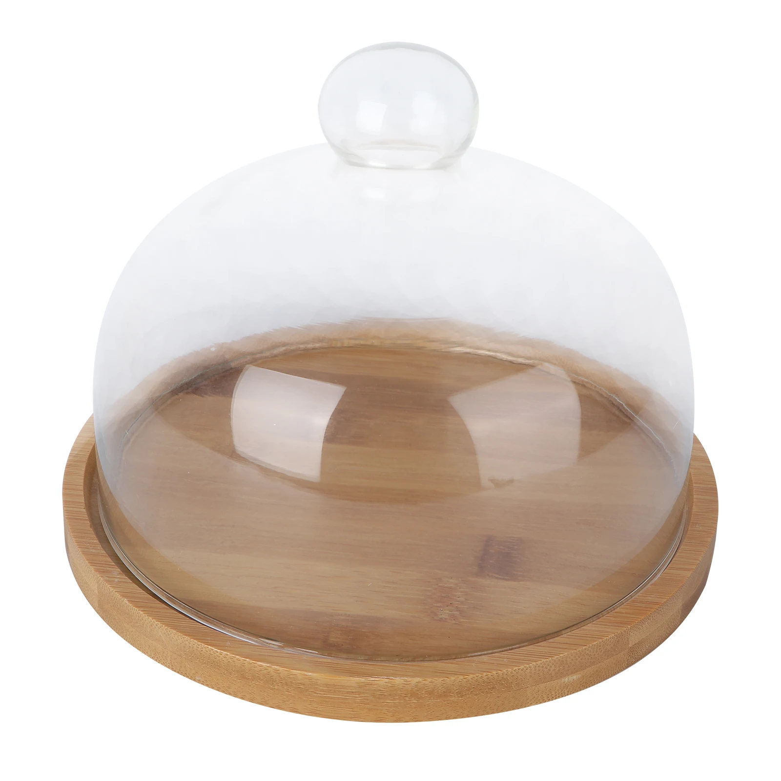 

Glass Dome Cake Cover Storage Clear Thickened Lid for Dessert Table Carrier Serving Bowl Platter Cake Display