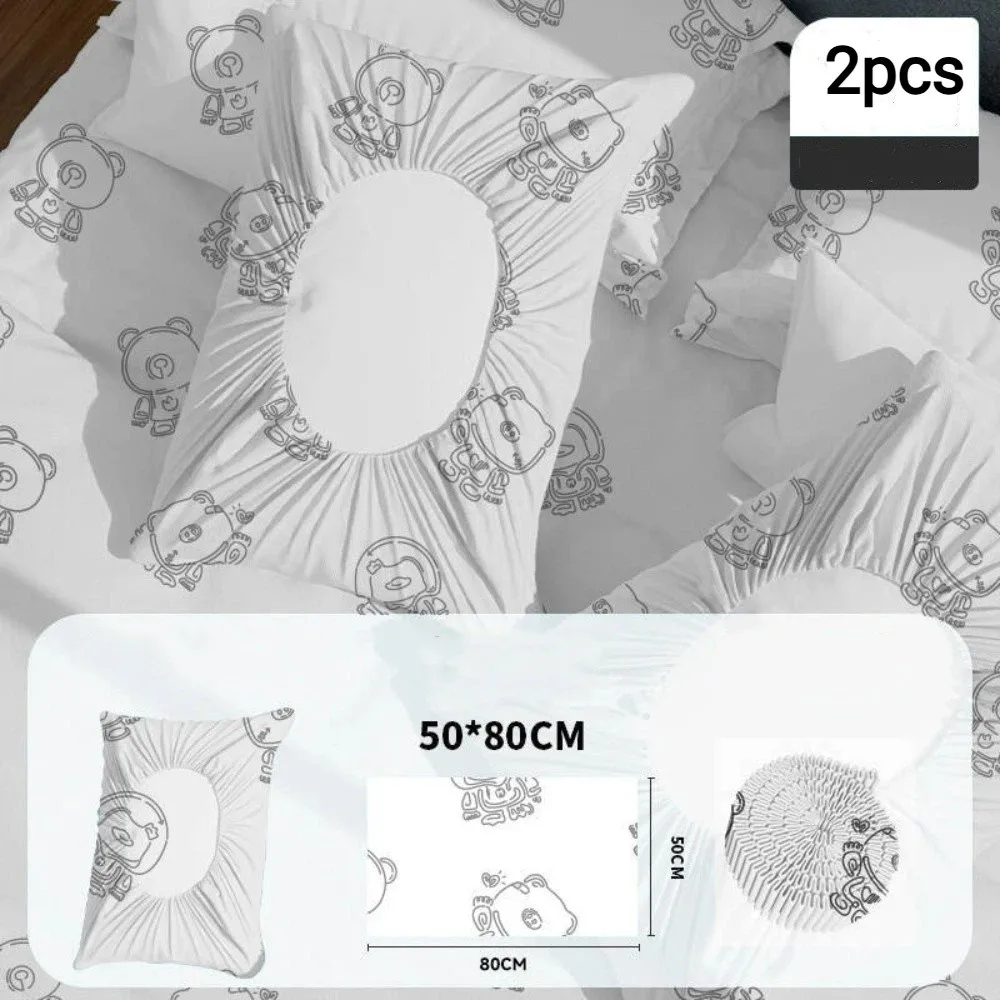 Dirt-Proof Disposable Pillowcase Set Breathable Non-Woven Nonwoven Pillow Cover Universal Beauty Salon Disposable Pillowcases