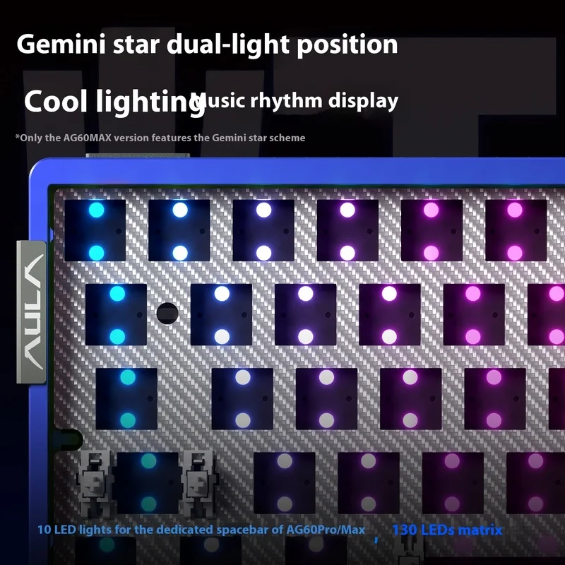 جديد AULA AG 60 PRO MAX الكربون المغناطيسي التبديل الألعاب لوحة المفاتيح الميكانيكية E-sport مخصص لوحة المفاتيح السلكية بيئة العمل الملحقات