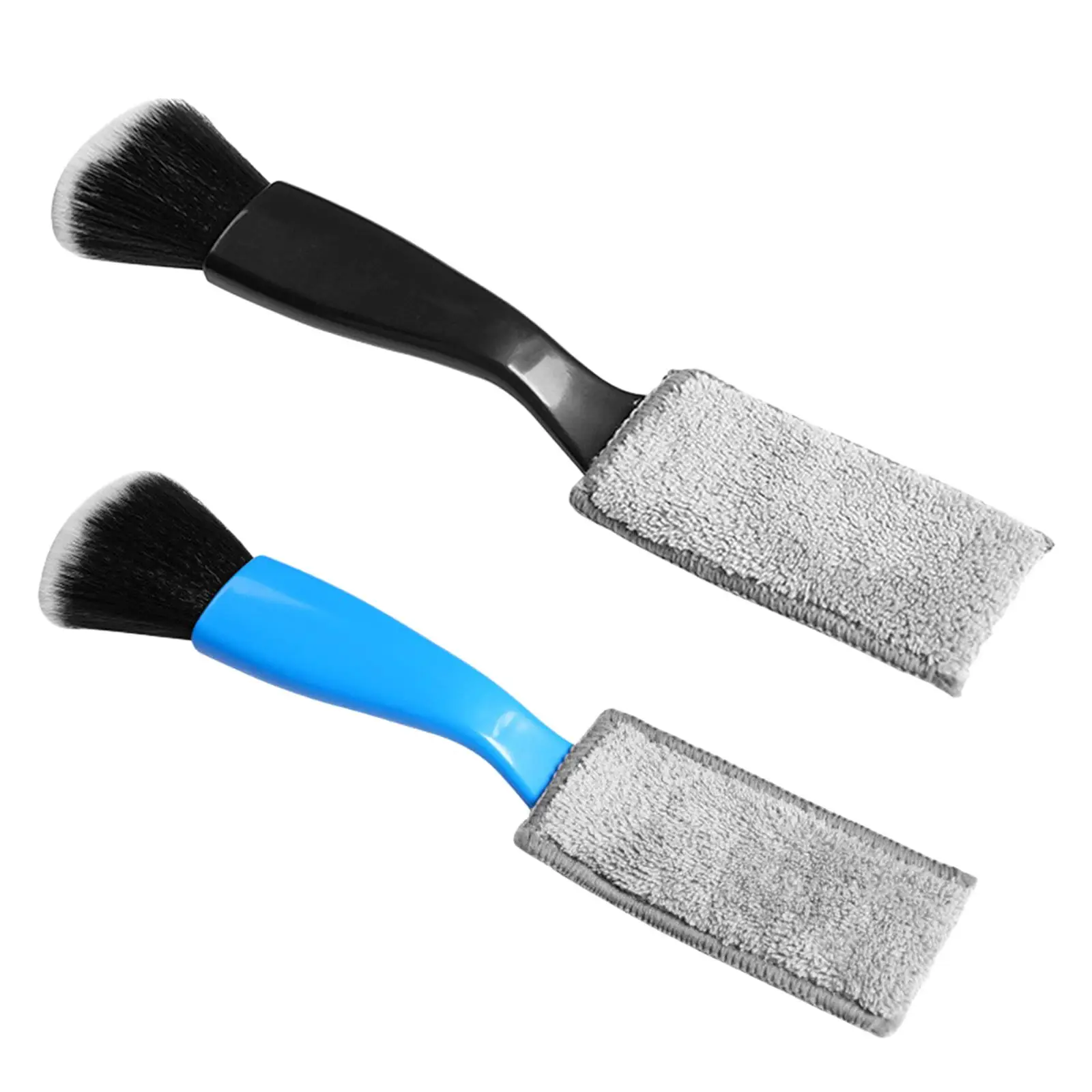 Detailing Brush with Double Conditioner Cleaner Mini Duster Cleaning Brush for Panel Dashboard Glasses