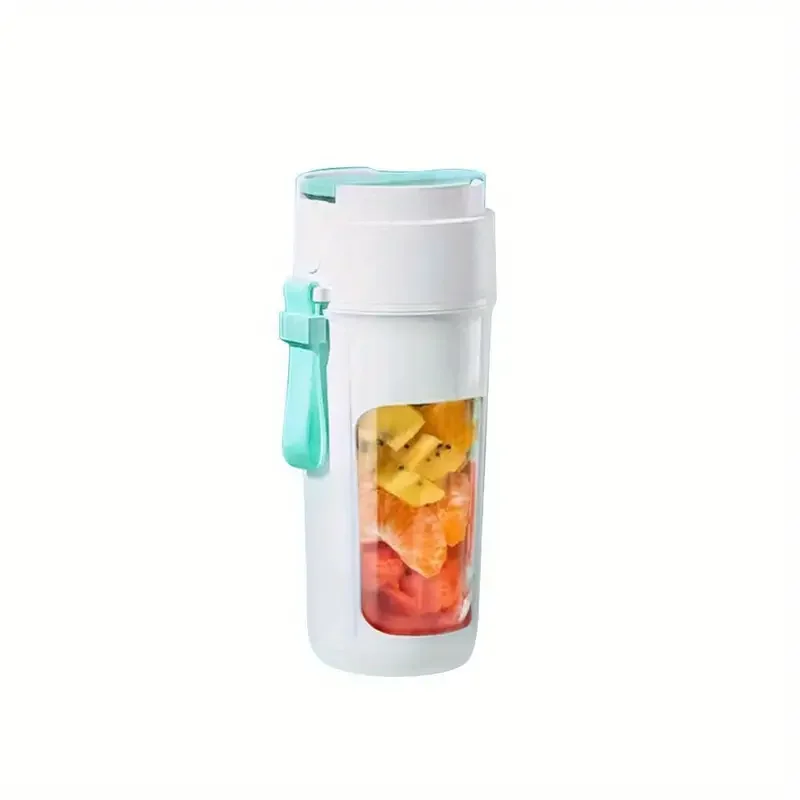 Portable Wireless Blender with the Straw, USB Travel Juice Cup Baby Food Mixing Juicer Machince with Updated 10 Blades