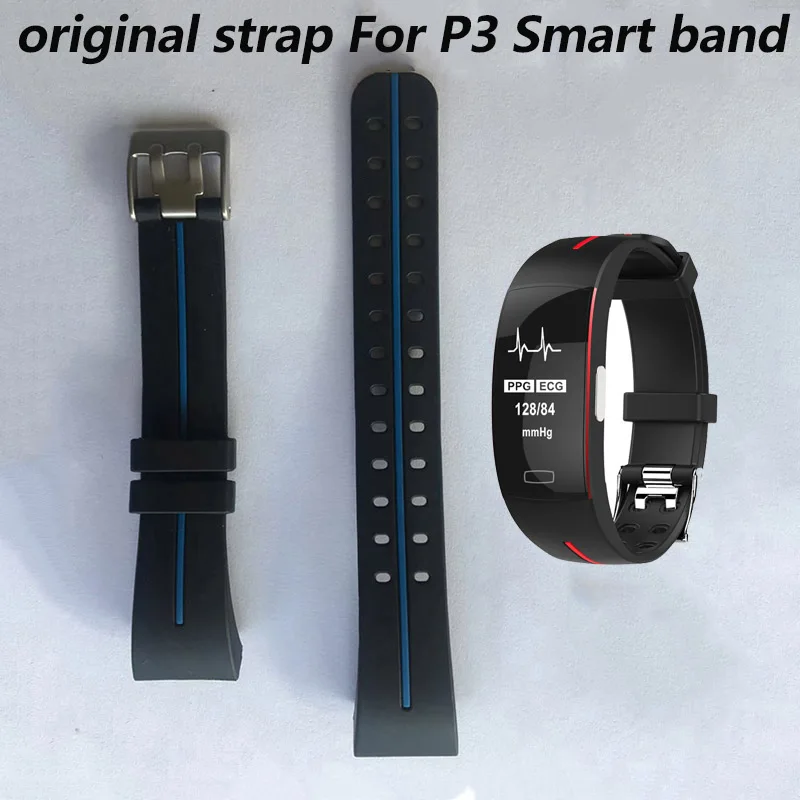 Original Replacement Silicone Strap For P3 P3 Plus Smart Band Replace Bracelet Wristband Strap ForP3 P3 Plus Smart Watch