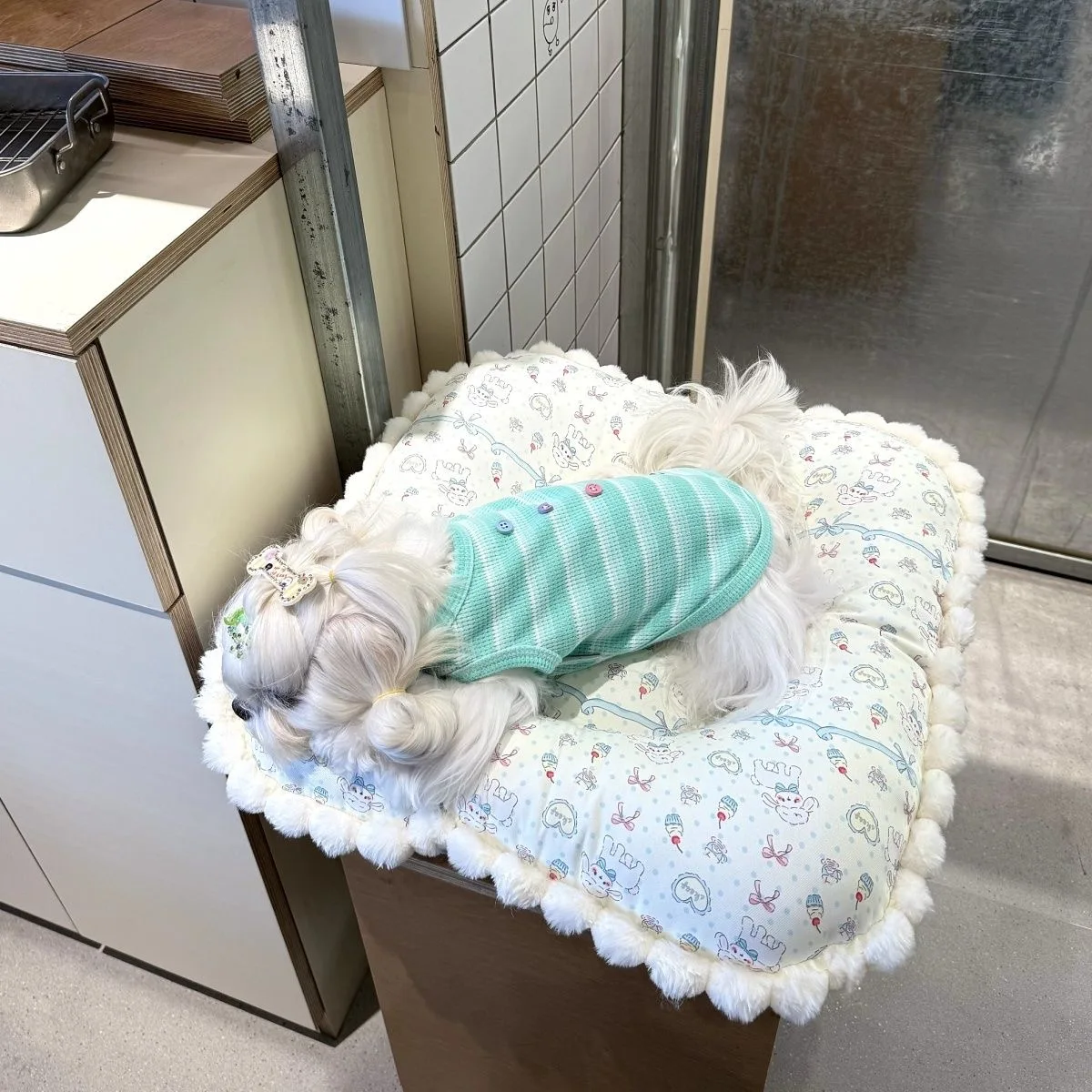 

60*60cm Dog Sleeping Mat Soft Breathable Warm Dog Bed Pad Comfortable Plaid Dog Cushion for Cats and Dogs