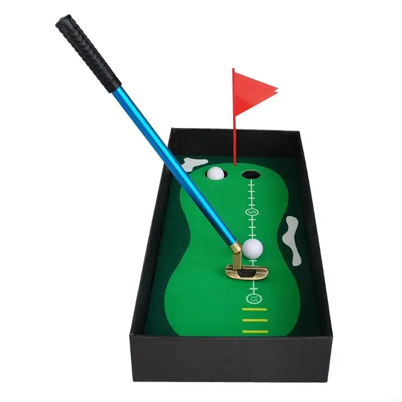 T3LD Mini Golf Desktop Game Club Ball Club Ben Regalo para mujeres Golfistas para adultos