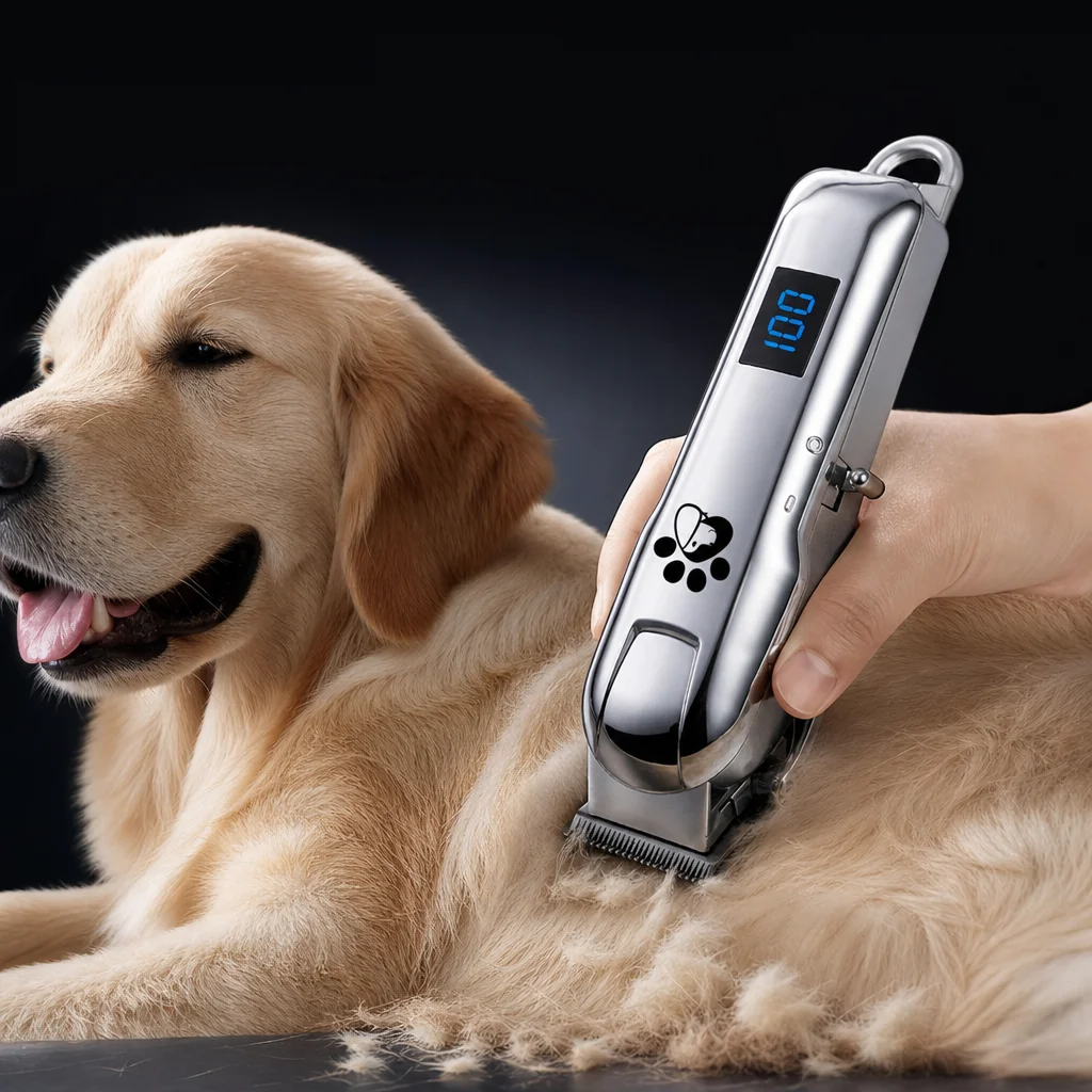 Cordless Dog Clippers Low Noise Grooming - Профессиональные мощные машинки для стрижки собак