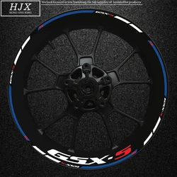 Suitable for Suzuki Gsx sGsx s750 Gsx1000 wheel rim stickers, motorcycle Gsxs thick edge outer rubber strip stickers