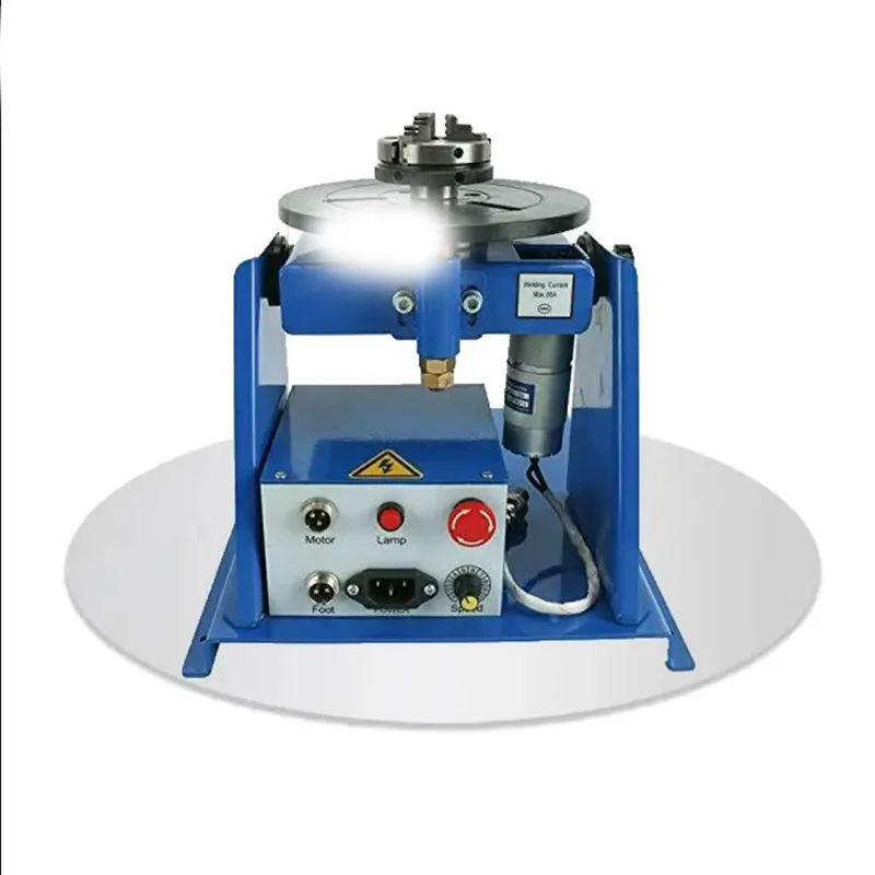 -/- Rotary  Positioner Turntable 10KG Positioning Machine Turntable Tilte for Annular Welding
